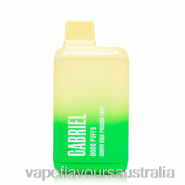 Vape Nicotine Australia Uwell Gabriel BF8000 Disposable Guava Kiwi Passion Fruit
